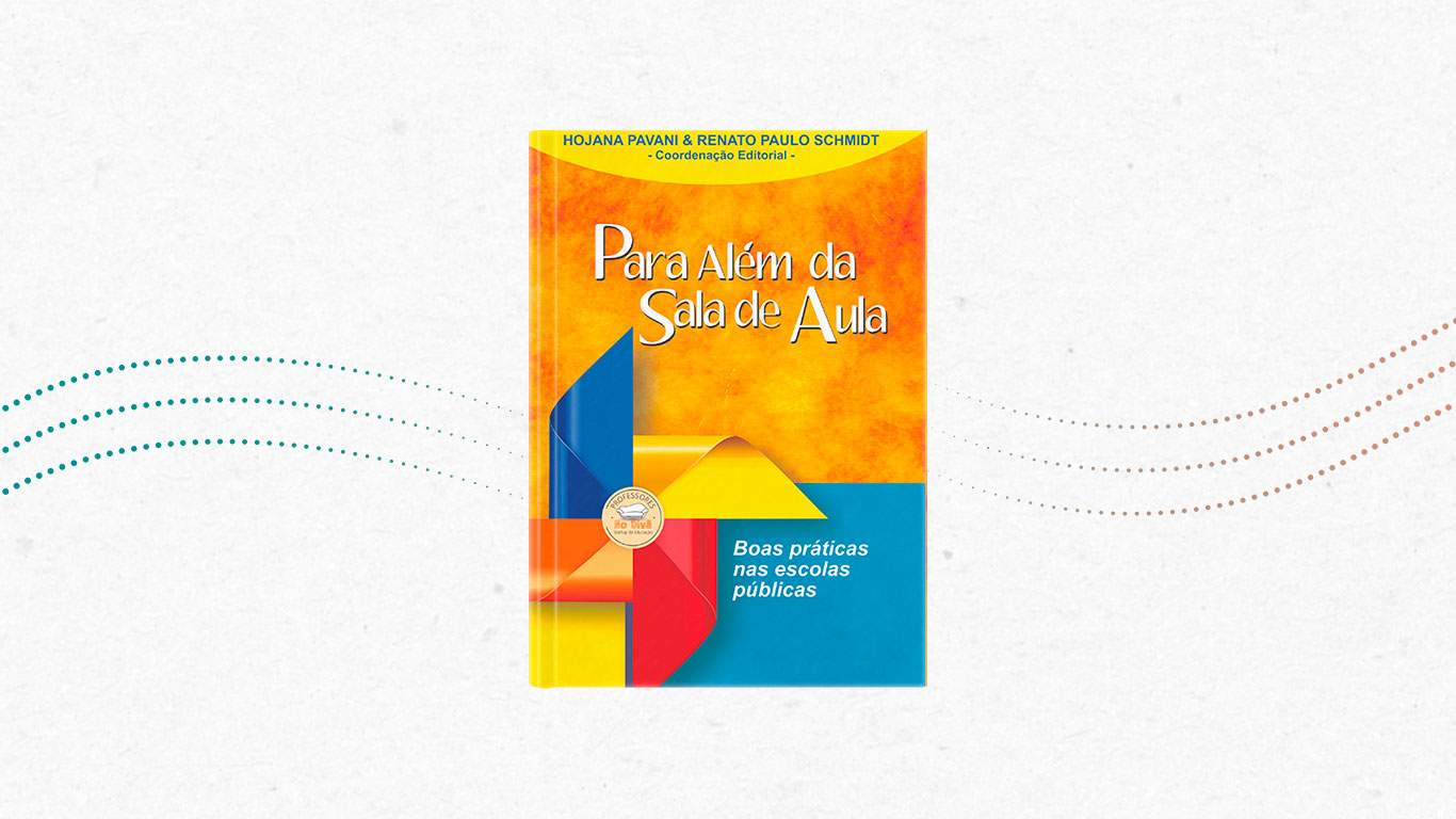 Foto capa livro Para Alem da Sala de Aula
